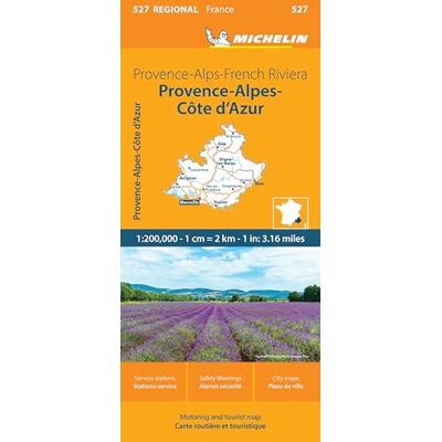 Michelin Regional France Provence-alps-french Riviera Map ( Maps, 527) Michelin Regional France Provence-alps-french Riviera Map ( Maps, 527)