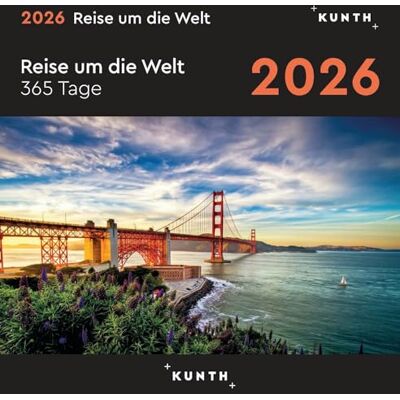 KUNTH Reise um die Welt 365-Tage-Abreißkalender 2026: Tägliche Inspiration in Bild und Text. Kalender zum Aufhängen oder Aufstellen. ( Abreißkalender 365 Tage) KUNTH Reise um die Welt 365-Tage-Abreißkalender 2026: Tägliche Inspiration in Bild und Text. Kalender zum Aufhängen oder Aufstellen. ( Abreißkalender 365 Tage)