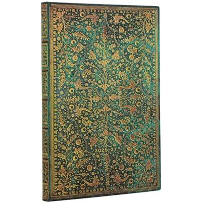 Paperblanks 18-Monatskalender 2026-2027 Smaragdblume Maxi Vertikal: 1 Woche = 2 Seiten Paperblanks 18-Monatskalender 2026-2027 Smaragdblume Maxi Vertikal: 1 Woche = 2 Seiten