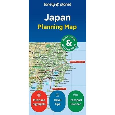 Lonely Planet Japan Planning Map: Durable, Waterproof, Easy-Fold Travel Map with Attractions, Itineraries & Transport Guide Handy Slipcase for Japan Adventures Lonely Planet Japan Planning Map: Durable, Waterproof, Easy-Fold Travel Map with Attractions, Itineraries & Transport Guide Handy Slipcase for Japan Adventures