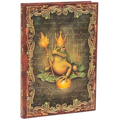 Paperblanks Notizbuch Die Brüder Grimm, Froschkönig Midi Unliniert: Hardcover mit Elastikbandverschluss (Fairy Tale Collection) Paperblanks Notizbuch Die Brüder Grimm, Froschkönig Midi Unliniert: Hardcover mit Elastikbandverschluss (Fairy Tale Collection)