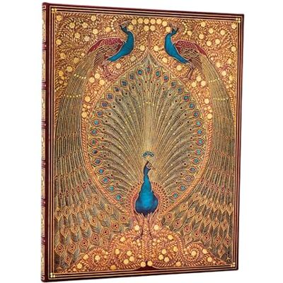 Paperblanks Hafiz's Peacocks Sangorski & Sutcliffe Ultra Unlined Elastic Band 120 Gsm Paperblanks Hafiz's Peacocks Sangorski & Sutcliffe Ultra Unlined Elastic Band 120 Gsm