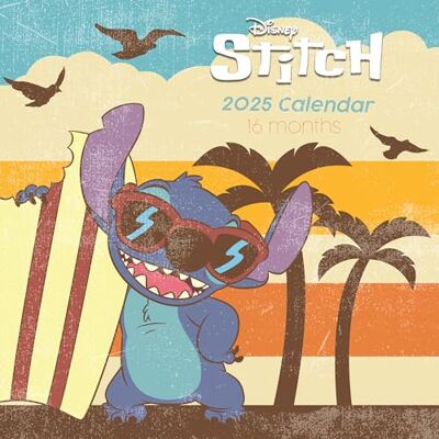 Pyramid – Lilo & Stitch 2025 Broschürenkalender, 30x30cm, Kalender mit liebevollen Illustrationen aus dem Disney-Klassiker, Monatsübersicht, nachhaltig nur mit Papierumschlag Pyramid – Lilo & Stitch 2025 Broschürenkalender, 30x30cm, Kalender mit liebevollen Illustrationen aus dem Disney-Klassiker, Monatsübersicht, nachhaltig nur mit Papierumschlag