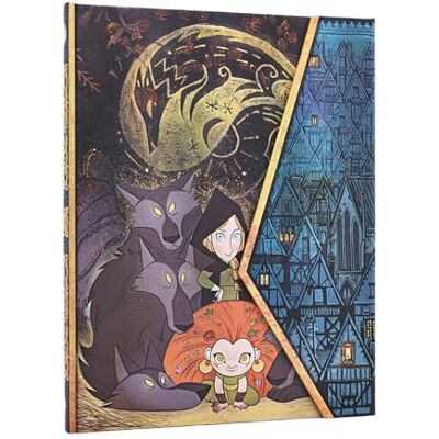 Paperblanks Notizbuch WolfWalkers Ultra Unliniert: Hardcover mit Klappumschlag (Irish Folklore Trilogy) Paperblanks Notizbuch WolfWalkers Ultra Unliniert: Hardcover mit Klappumschlag (Irish Folklore Trilogy)