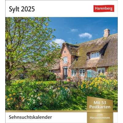 Harenberg Sylt Sehnsuchtskalender 2025 Wochenkalender mit 53 Postkarten: Reise-Kalender mit 53 Postkarten voll traumhafter Urlaubs-Fotos. Sylt für den ... Wochenkalender (Sehnsuchtskalender ) Harenberg Sylt Sehnsuchtskalender 2025 Wochenkalender mit 53 Postkarten: Reise-Kalender mit 53 Postkarten voll traumhafter Urlaubs-Fotos. Sylt für den ... Wochenkalender (Sehnsuchtskalender )