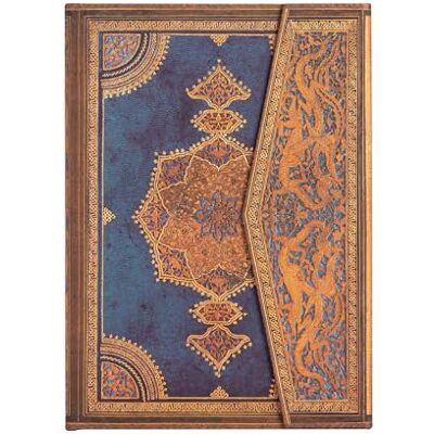 Paperblanks Safavid Indigo (Safavid Binding Art) Midi Lined Hardcover Journal: Hardcover mit Klappumschlag Paperblanks Safavid Indigo (Safavid Binding Art) Midi Lined Hardcover Journal: Hardcover mit Klappumschlag
