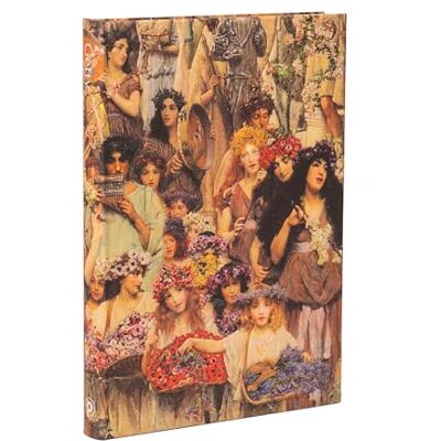 Paperblanks Notizbuch Frühling Midi Liniert: Hardcover mit Elastikbandverschluss (Lawrence Alma-Tadema) Paperblanks Notizbuch Frühling Midi Liniert: Hardcover mit Elastikbandverschluss (Lawrence Alma-Tadema)