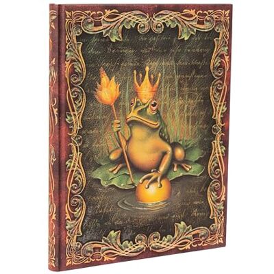 Paperblanks Notizbuch Die Brüder Grimm, Froschkönig Ultra Liniert: Hardcover mit Elastikbandverschluss (Fairy Tale Collection) Paperblanks Notizbuch Die Brüder Grimm, Froschkönig Ultra Liniert: Hardcover mit Elastikbandverschluss (Fairy Tale Collection)