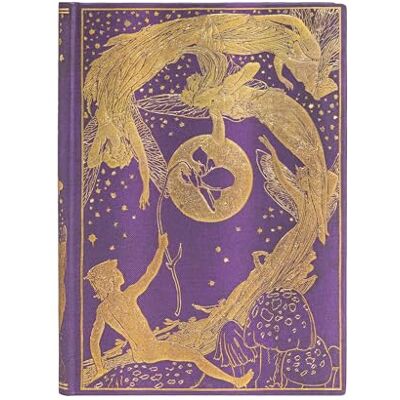 Paperblanks Hardcover Notizbuch Violet Fairy Midi Liniert Paperblanks Hardcover Notizbuch Violet Fairy Midi Liniert