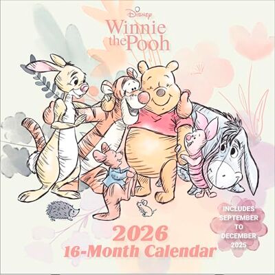 Pyramid International WINNIE THE POOH 2026 – Broschürenkalender 30×30 cm mit Puuh, Tigger, Ferkel & I-Aah – Disney-Kalender für Kinder & Familien Pyramid International WINNIE THE POOH 2026 – Broschürenkalender 30×30 cm mit Puuh, Tigger, Ferkel & I-Aah – Disney-Kalender für Kinder & Familien
