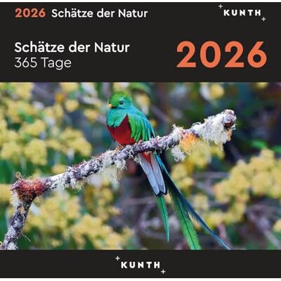 KUNTH Schätze der Natur 365-Tage-Abreißkalender 2026: Tägliche Inspiration in Bild und Text. Kalender zum Aufhängen oder Aufstellen. ( Abreißkalender 365 Tage) KUNTH Schätze der Natur 365-Tage-Abreißkalender 2026: Tägliche Inspiration in Bild und Text. Kalender zum Aufhängen oder Aufstellen. ( Abreißkalender 365 Tage)