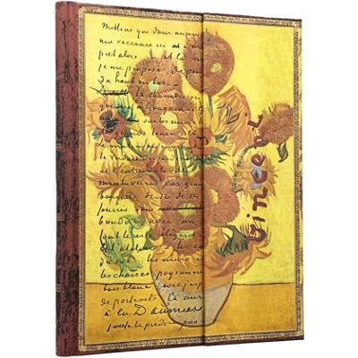 Paperblanks Van Gogh Sunflowers (Embellished Manuscripts Collection) Ultra Unlined Hardcover Journal (Elastic Band Closure): The Van Gogh Museum Paperblanks Van Gogh Sunflowers (Embellished Manuscripts Collection) Ultra Unlined Hardcover Journal (Elastic Band Closure): The Van Gogh Museum