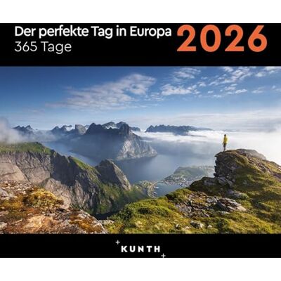 KUNTH Der perfekte Tag in Europa 365-Tage-Abreißkalender 2026: Tägliche Inspiration in Bild und Text. Kalender zum Aufhängen oder Aufstellen. ( Abreißkalender 365 Tage) KUNTH Der perfekte Tag in Europa 365-Tage-Abreißkalender 2026: Tägliche Inspiration in Bild und Text. Kalender zum Aufhängen oder Aufstellen. ( Abreißkalender 365 Tage)
