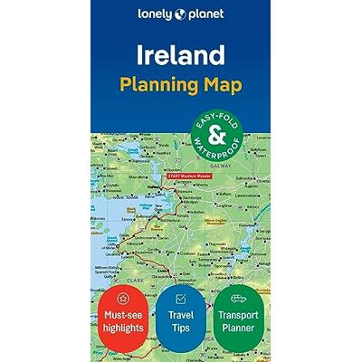 Lonely Planet Ireland Planning Map Lonely Planet Ireland Planning Map