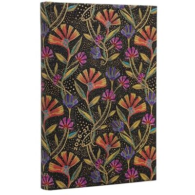 Paperblanks 18-Monatskalender 2026-2027 Wildblumen Mini Horizontal: 1 Woche = 2 Seiten Paperblanks 18-Monatskalender 2026-2027 Wildblumen Mini Horizontal: 1 Woche = 2 Seiten