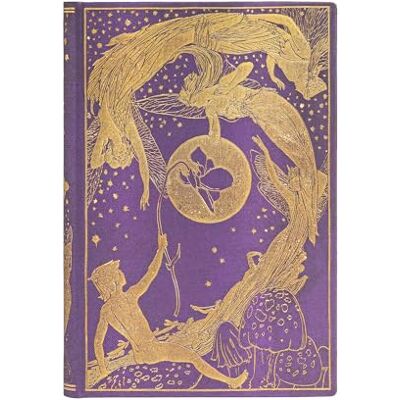 Paperblanks Violet Fairy Lang’s Fairy Books Mini Unlined Elastic Band Closure 85 Gsm Paperblanks Violet Fairy Lang’s Fairy Books Mini Unlined Elastic Band Closure 85 Gsm