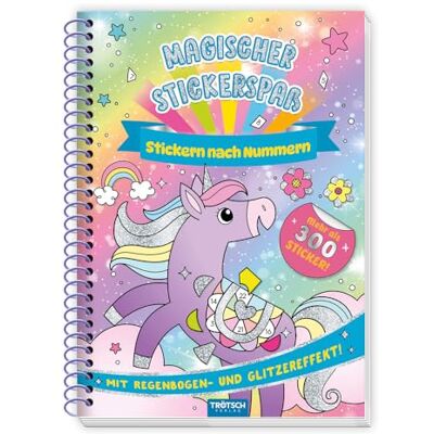 TROTSCH Beschäftigungsbuch Stickerbuch Magischer Stickerspaß: Malbuch Beschäftigungsbuch Stickerbuch TROTSCH Beschäftigungsbuch Stickerbuch Magischer Stickerspaß: Malbuch Beschäftigungsbuch Stickerbuch