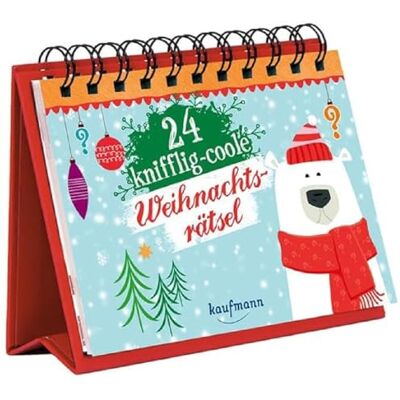 Kaufmann Ernst Vlg GmbH 24 knifflig-coole Weihnachtsrätsel: Der Rätseladventskalender (Adventskalender für Erwachsene: Aufstell-Buch mit Rätseln) Kaufmann Ernst Vlg GmbH 24 knifflig-coole Weihnachtsrätsel: Der Rätseladventskalender (Adventskalender für Erwachsene: Aufstell-Buch mit Rätseln)