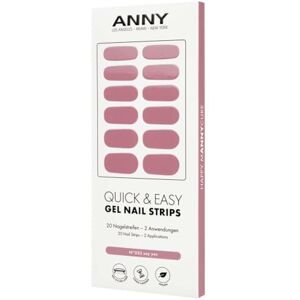 ANNY Gel Nail Strips – UV Nagelfolie zum Aufkleben mit UV Lampe, haltbar & splitterfrei, einfache Anwendung, Farbe: say yes Rauchiges Rosé– Nr. 35 ANNY Gel Nail Strips – UV Nagelfolie zum Aufkleben mit UV Lampe, haltbar & splitterfrei, einfache Anwendung, Farbe: say yes Rauchiges Rosé– Nr. 35