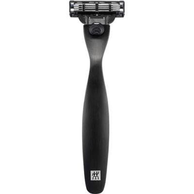 ZWILLING Rasierer (Optimale Rasur, prämiertes Design, Gillette Mach3 Klingensystem, hypoallergen, mit Klinge und Schutzkappe), Premium, Schwarz ZWILLING Rasierer (Optimale Rasur, prämiertes Design, Gillette Mach3 Klingensystem, hypoallergen, mit Klinge und Schutzkappe), Premium, Schwarz