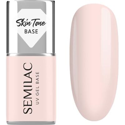 Semilac Skin Tone Cover Base Rosa Beige 7 ml Semilac Skin Tone Cover Base Rosa Beige 7 ml