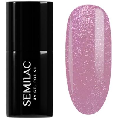 Semilac UV Nagellack Hybrid 319 Shimmer Dust Pink 7ml Semilac UV Nagellack Hybrid 319 Shimmer Dust Pink 7ml