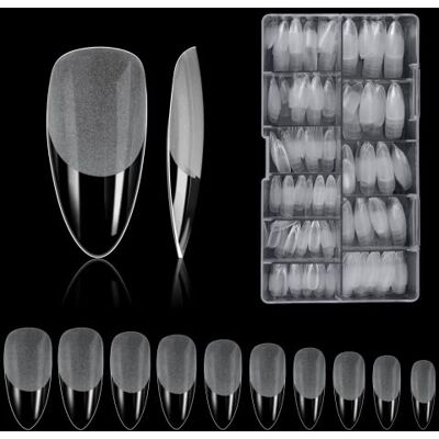 Carehabi Nageltips, 500 Stück Falsche Nagel Acryl Künstlich Nagelspitzen mit Aufbewahrungskoffer für Nagelstudios und Diy Nail Art Zu Hause 10 Größen Carehabi Nageltips, 500 Stück Falsche Nagel Acryl Künstlich Nagelspitzen mit Aufbewahrungskoffer für Nagelstudios und Diy Nail Art Zu Hause 10 Größen