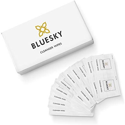 Bluesky Cleanser Wipes, UV/LED Gel Reinigungstücher, Nagelvorbereitung und Abwischen der klebrigen Schicht (Cleanser Wipes 100 Stück) Bluesky Cleanser Wipes, UV/LED Gel Reinigungstücher, Nagelvorbereitung und Abwischen der klebrigen Schicht (Cleanser Wipes 100 Stück)