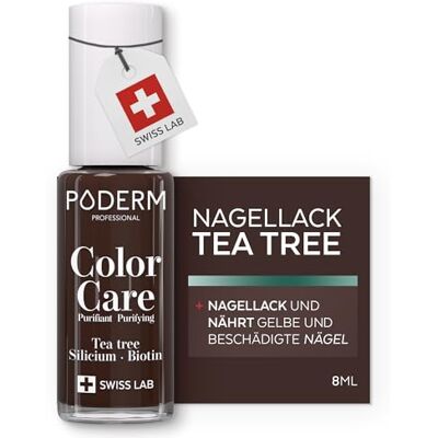Poderm Poderm Color Care Nagellack - Braun 833 - 8ml Poderm Poderm Color Care Nagellack - Braun 833 - 8ml
