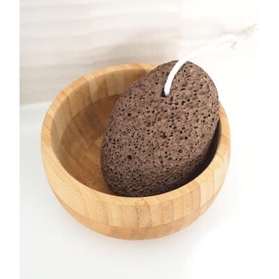 Feel Natural Vulkanischer Bimsstein – Peeling, Rapid, poliert und natürlich weich – für alle Hauttypen – Zubehör für Pediküre – 1 Stück Feel Natural Vulkanischer Bimsstein – Peeling, Rapid, poliert und natürlich weich – für alle Hauttypen – Zubehör für Pediküre – 1 Stück