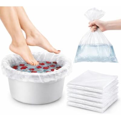LALILL Einweg Beutel Für Fußbadewanne 50 Stück, 50x50 cm Hygienische Fußpflege bei der Pediküre, Schoner der Fussbadewanne, Tüten Geeignet für Spa, Podologie LALILL Einweg Beutel Für Fußbadewanne 50 Stück, 50x50 cm Hygienische Fußpflege bei der Pediküre, Schoner der Fussbadewanne, Tüten Geeignet für Spa, Podologie