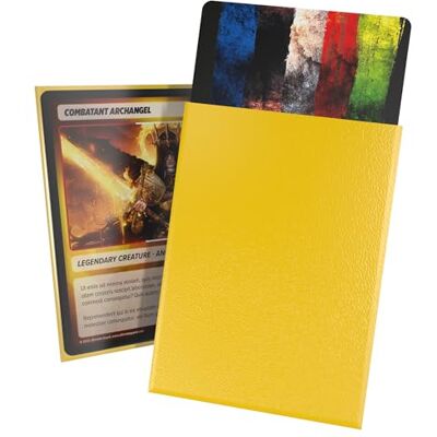 Ultimate Guard Cortex Matte Sleeves Standard Size (100) (66x91mm), Farbe:Gelb Ultimate Guard Cortex Matte Sleeves Standard Size (100) (66x91mm), Farbe:Gelb