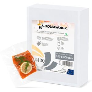 Bolsemack Vakuumierbeutel 30x35cm Vakuumbeutel 100 Stück für alle Vakuumierer & Lebensmittel Vakuumiergerät Vacuum bags sehr stark & reißfest Vakuumbeutel lebensmittel BPA-frei Bolsemack Vakuumierbeutel 30x35cm Vakuumbeutel 100 Stück für alle Vakuumierer & Lebensmittel Vakuumiergerät Vacuum bags sehr stark & reißfest Vakuumbeutel lebensmittel BPA-frei