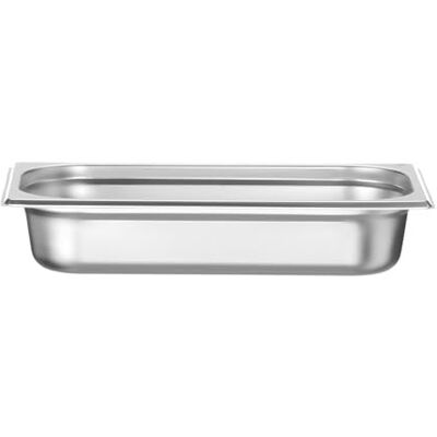 HENDI Gastronormbehälter, 2,5L, GN 1/3, 325x176x(H) 65mm, Edelstahl Geeignet für Chafing Dishes, Bain-marie, Backöfen, Kühlschränken, Gefrierschränke, temperaturbeständig von -40° bis 250°C HENDI Gastronormbehälter, 2,5L, GN 1/3, 325x176x(H) 65mm, Edelstahl Geeignet für Chafing Dishes, Bain-marie, Backöfen, Kühlschränken, Gefrierschränke, temperaturbeständig von -40° bis 250°C