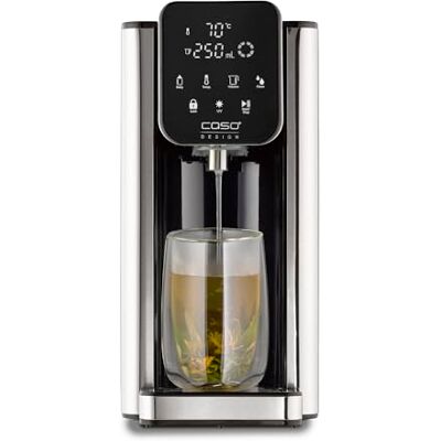 Caso HW 666 INOX UV Heißwasserspender mit UV-Technologie, hygienische Wasserreinigung für Babynahrung, 40-100°C, 2600 Watt, 2,7 Liter, energiesparend, Heizelement aus Edelstahl, mit Wasserfilter Caso HW 666 INOX UV Heißwasserspender mit UV-Technologie, hygienische Wasserreinigung für Babynahrung, 40-100°C, 2600 Watt, 2,7 Liter, energiesparend, Heizelement aus Edelstahl, mit Wasserfilter