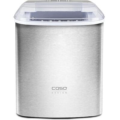 Caso IceChef Pro Eiswürfelmaschine aus Edelstahl, Eiswürfel in 6 Minuten, 12 kg Eiswürfel in 24h, selbstreinigend, 2 Eiswürfelgrößen, LCD-Display, 2,2 L Wassertank Caso IceChef Pro Eiswürfelmaschine aus Edelstahl, Eiswürfel in 6 Minuten, 12 kg Eiswürfel in 24h, selbstreinigend, 2 Eiswürfelgrößen, LCD-Display, 2,2 L Wassertank