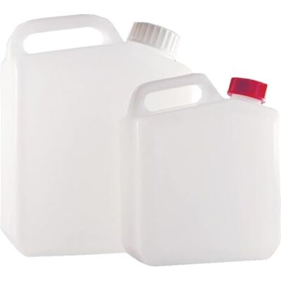 neoLab Kanister 2,5 Liter aus HDPE mit Griff und Schraubverschluss GL 45, weiß neoLab Kanister 2,5 Liter aus HDPE mit Griff und Schraubverschluss GL 45, weiß