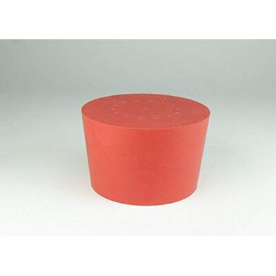 neoLab Gummistopfen rot 65 x 56 mm konischer Laborstopfen aus Naturkautschuk nach DIN 12871, 45 mm hoch neoLab Gummistopfen rot 65 x 56 mm konischer Laborstopfen aus Naturkautschuk nach DIN 12871, 45 mm hoch