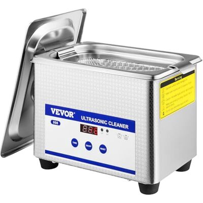 VEVOR Ultraschallreiniger, 800 ml, 35 W, professioneller Ultraschall-Reiniger aus Edelstahl, leistungsstarke Ultraschall-Reinigungsmaschine, 40 kHz Frequenz, mit LED-Display für Schmuck, Uhren, VEVOR Ultraschallreiniger, 800 ml, 35 W, professioneller Ultraschall-Reiniger aus Edelstahl, leistungsstarke Ultraschall-Reinigungsmaschine, 40 kHz Frequenz, mit LED-Display für Schmuck, Uhren,