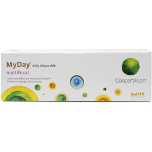 Cooper Vision MyDay multifocal (30er Packung) Tageslinsen (0.25 dpt, Addition Medium (1.50-1.75) & BC 8.4) mit UV-Schutz für Allergiker Cooper Vision MyDay multifocal (30er Packung) Tageslinsen (0.25 dpt, Addition Medium (1.50-1.75) & BC 8.4) mit UV-Schutz für Allergiker