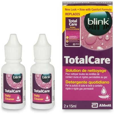 AMO Blink TotalCare Reiniger (2x15ml Reinigungslösung) Reinigungslösung, Pflegemittel AMO Blink TotalCare Reiniger (2x15ml Reinigungslösung) Reinigungslösung, Pflegemittel
