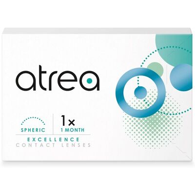 Menicon Atrea Excellence 1 Month Spheric (1er Packung) Monatslinsen (-4 dpt & BC 8.3) Menicon Atrea Excellence 1 Month Spheric (1er Packung) Monatslinsen (-4 dpt & BC 8.3)