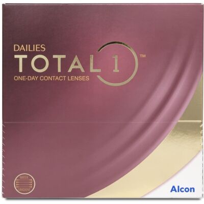 Alcon Dailies Total 1 (90er Packung) Tageslinsen (5.5 dpt & BC 8.5) für Allergiker & trockenere Augen Alcon Dailies Total 1 (90er Packung) Tageslinsen (5.5 dpt & BC 8.5) für Allergiker & trockenere Augen