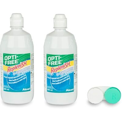 Alcon Opti-Free RepleniSH (2x300ml Kombilösung + 2x Behälter) Kombilösung, Pflegemittel Alcon Opti-Free RepleniSH (2x300ml Kombilösung + 2x Behälter) Kombilösung, Pflegemittel