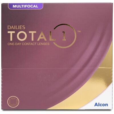 Alcon Dailies Total 1 Multifocal (90er Packung) Tageslinsen (-5 dpt, Addition Low (0.50-1.25) & BC 8.5) Alcon Dailies Total 1 Multifocal (90er Packung) Tageslinsen (-5 dpt, Addition Low (0.50-1.25) & BC 8.5)