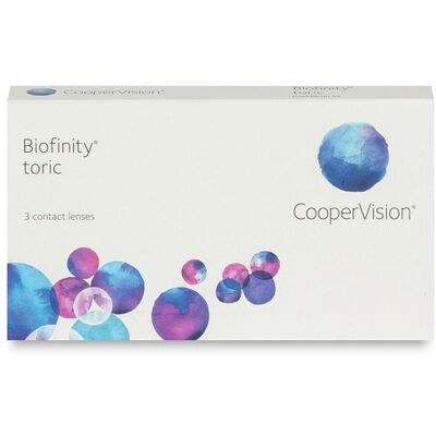 Cooper Vision Biofinity Toric -0,25 Achse 140 Zyl. -3 Linsen Cooper Vision Biofinity Toric -0,25 Achse 140 Zyl. -3 Linsen