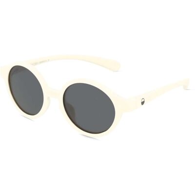 Optim OKIDOKI SAMMY SUN BABY (0-1) Baby-Sonnenbrille Vollrand Panto Kunststoff-Gestell, Weiß Optim OKIDOKI SAMMY SUN BABY (0-1) Baby-Sonnenbrille Vollrand Panto Kunststoff-Gestell, Weiß