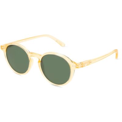 Optim OKIDOKI SAMMY SUN Unisex-Sonnenbrille Vollrand Panto Kunststoff-Gestell, Transparent Optim OKIDOKI SAMMY SUN Unisex-Sonnenbrille Vollrand Panto Kunststoff-Gestell, Transparent
