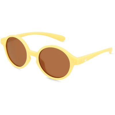 Optim OKIDOKI SAMMY SUN MINI (1-3) Baby-Sonnenbrille Vollrand Panto Kunststoff-Gestell, Gelb Optim OKIDOKI SAMMY SUN MINI (1-3) Baby-Sonnenbrille Vollrand Panto Kunststoff-Gestell, Gelb