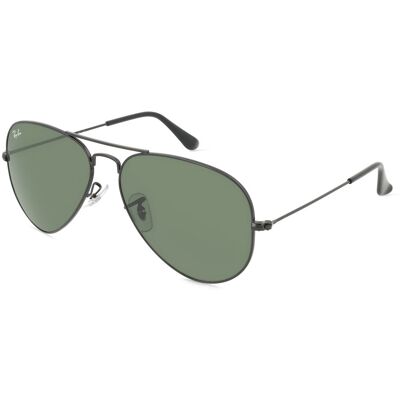 Luxottica Fashion Brillen Vertriebs GmbH Ray-Ban RB 3025 AVIATOR Unisex-Sonnenbrille Vollrand Pilot Metall-Gestell, Schwarz Luxottica Fashion Brillen Vertriebs GmbH Ray-Ban RB 3025 AVIATOR Unisex-Sonnenbrille Vollrand Pilot Metall-Gestell, Schwarz